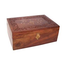 Wooden Aromatherapy Box-holds