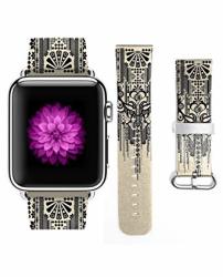 For Apple Watch 38MM Band - Amazing Floral Pattern