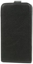 Muvit ELSLI0004 Grained Leather Case For Wiko Cink Black