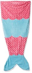 Mud Pie Baby Girls' Nursery Blanket Mermaid Tail One Size