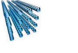 Rexel Combbind 21 Loop Pvc Binding Combs 25MM Box Of 50 Blue