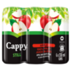 100% Still Apple Fruit Juice Blend Cans 6 X 330ML