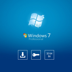 Microsoft Windows 7 Professional 32 64 Bit License Key - 1 Hour
