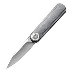 We Knife Eidolon G10 Integral Handle Gray - WE19074A-A