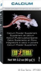 Calcium Powder Supplement For Reptiles And Amphibians 90G