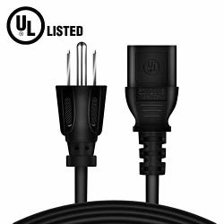 Fite On 6FT Ul Listed Ac Power Cord Cable For Yamaha RX-V1900 RX-V2400 Home Theater Receiver