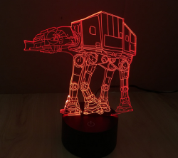 Star Wars Atat Table LED Lamp
