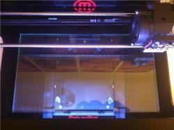 MakerBot Pro Series: Replicator? 2 Glass Build Pl Mbacc Glass Build Plate