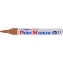 Ek 400 Medium Point Permanent Paint Marker 2.3MM Brown Box Of 12