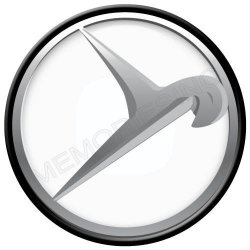Messerschmitt Classic Logo - Round Metal Sign
