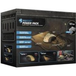 ROCCAT Kone Pure Military Optical Gaming Mouse And Sense Mousepad Desert Strike