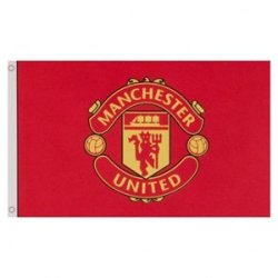 Manchester United - Core Crest Flag