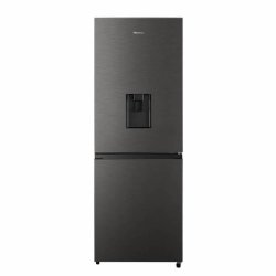 303L Nett Frost Free Top Fridge Bottom Freezer Combination Fridge With Water Dispenser Metal Graphite Rental