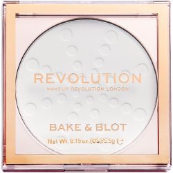 Revolution Bake & Blot Compact Powder White 5.5G