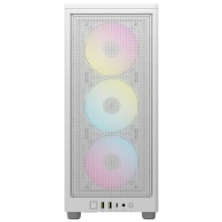 2000D Icue Airflow Tempered Glass Mid-tower White Af Slim Fans sf Psu Only
