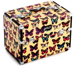 Vanity Case Butterfly Print
