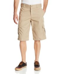 Dickies Men's Sportswear Dickies Men's 13 Inch Relaxed Fit Stretch Twill Cargo Short Desert Sand 38