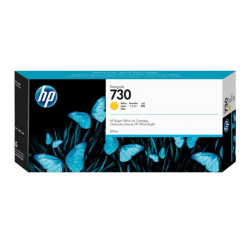 HP 730 Yellow Inkjet Cartridge 130ML For Dj T1700 T1700DR