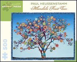 Paul Heussenstamm Mandala Fruit Tree 500-PIECE Jigsaw Puzzle AA964