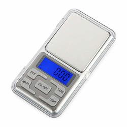 Longay 1pcs Portable Digital Jewelry Precision Pocket Scale Weighing Scales Mini LCD Electronic Balance Weight Scales 500g 0.01g 