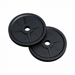 - Olympic Cast Iron 30KG Weight Plate Set 50 51 Mm 2X15KG