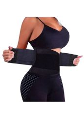 Hot Shaper Power Slimming Body Shaper & Waist Trainer Belt - Black-m