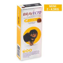 Bravecto Tick And Flea Control - 2KG - 4.5KG MINI
