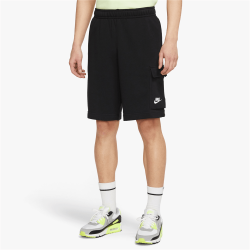 Nike Mens Sportswear Club Black Cargo Shorts
