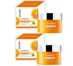 Invens Pack Of 2 Dr. Rashel Vitamin C Face Cream With Hyaluronic Acid 50 G X 2
