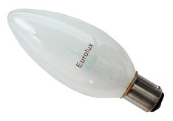 B15 Candle Cfl 5W Dimmablefrosted Warmw Eurolux