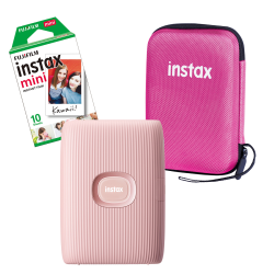 Instax MINI Link Printer Kit 3 Dusky Pink