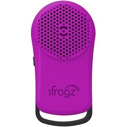 Ifrogz Audio Tadpole Wireless Bluetooth Speaker - Black purple