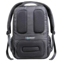Kingston Kingsons Intent Series 15.6 Laptop Shoulder Bag - Black