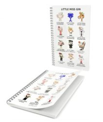 Gin Tribe - Little Miss Gin - Notepad - Gift Tribe
