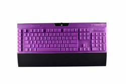 Leze - Ultra Thin Keyboard Cover For Corsair K95 Rgb Platinum Mechanical Gaming Keyboard - Purple