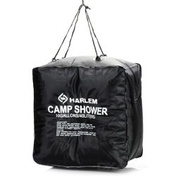 Solar Outdoor Camping Shower Bag - Black 40 LITERS 10 Gallons