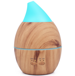 Crystal Aire Droplet LED Aroma Diffuser Light Wood