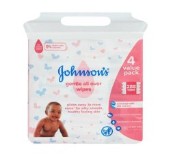 Johnsons Johnson's Baby Wipes Gentle All Over 1 X 288'S