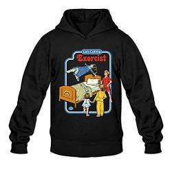 Lazy Tribe Let's Call The Exorcist Very Fashionable Men Wear Hoodie XXL