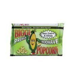 Popcorn - Treats - Microwave - Sour Cream - 100 G - 6 Pack