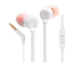 JBL T110 In-ear Headphones - White