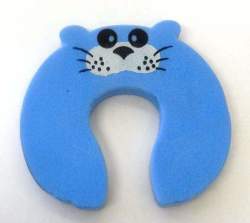 4AKID Foam Door Stopper Blue Mouse