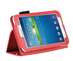 P3200 t211 Leather Case Stand Samsung Tab 3 7inch