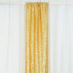 Zdada Gold Sequin Photography Backdrop Curtain,2ftx8ft Sequin Photo Booth... 