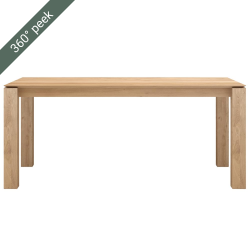 Oslo Dining Table - 4 Seater Square South African Pine Natural